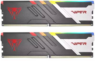 Оперативная память Patriot Viper Venom RGB DDR5 32GB (2x16GB) 6400MHz CL32 Kit PVVR532G640C32K