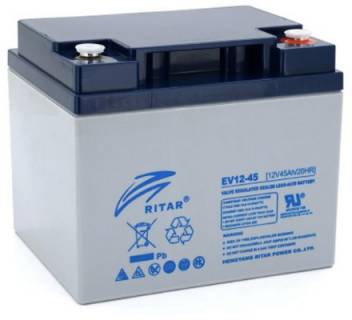 Аккумуляторная батарея Ritar 12V - 45Ah (EV12-45)