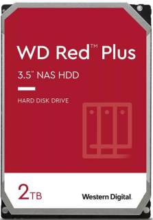 Внутренний HDD/SSD Western Digital WD Red Plus 2TB 5400rpm 64MB WD20EFPX