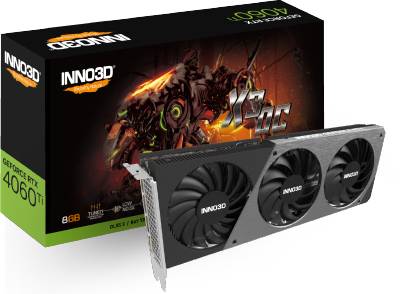 Видеокарта Inno3D GeForce RTX 4060 Ti 8GB X3 OC N406T2-08D6X-171153N