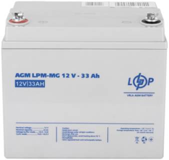 Аккумуляторная батарея LogicPower AGM LPM-MG 12 - 33 AH LP6558