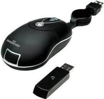 Мышка Manhattan MMX Wireless Mobile Mini Black 176811