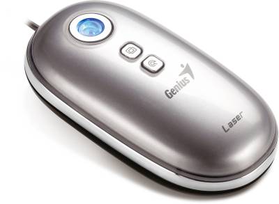 Мышка Genius Traveler 525 Laser Silver USB 31010001101