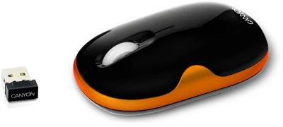 Мышка Canyon CNR-MSOW01 USB (Black-Orange) CNR-MSOW01O