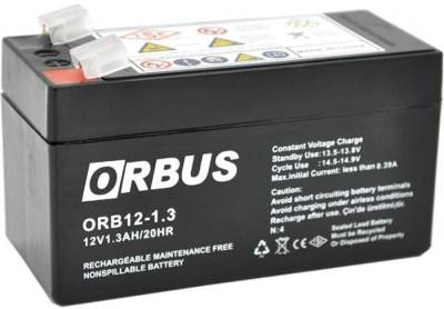 Аккумуляторная батарея ORBUS 12V - 1.3Ah (ORB1213) AGM