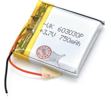 Аккумуляторная батарея VOLTRONIC 3.7V - 750mAh (603030) Li-ion