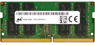 Оперативная память Micron So-Dimm DDR4 16GB 3200MHz CL22 MTA16ATF2G64HZ-3G2E1