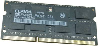Оперативная память ELPIDA So-Dimm DDR3 4GB 1600MHz CL11 EBJ41UF8BDU5-GN-F