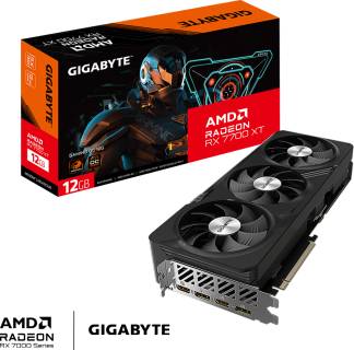 Видеокарта Gigabyte Radeon RX 7700 XT GAMING OC 12GB GV-R77XTGAMING OC-12GD