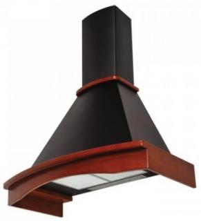 Вытяжка Pyramida R 90 black cherry