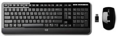 Набор Hewlett Packard Deluxe Wireless Keyboard KZ256AA