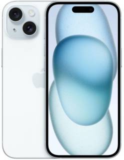 Смартфон Apple iPhone 15 128GB SIM + eSIM (MTP43) Blue