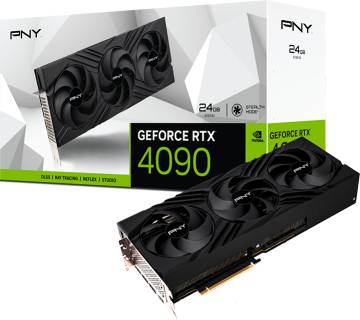 Видеокарта PNY GeForce RTX 4090 24GB VERTO Triple Fan VCG409024TFXPB1