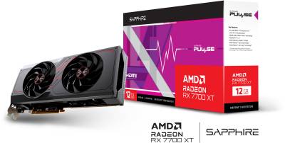 Видеокарта Sapphire Pulse Radeon RX 7700 XT 12GB 11335-04-20G