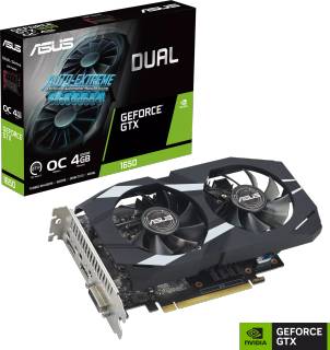 Видеокарта ASUS Dual GeForce GTX 1650 OC Edition 4GB EVO DUAL-GTX1650-O4GD6-P-EVO