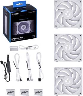 Вентилятор Lian Li Uni Fan P28 3-Pack (G99.12P283W.00) White