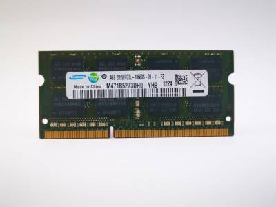 Оперативная память Samsung So-Dimm DDR3 4GB 1333MHz CL9 M471B5273DH0-YH9