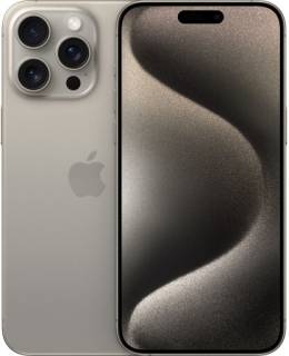 Смартфон Apple iPhone 15 Pro Max 1TB SIM + SIM (MU603) Natural Titanium