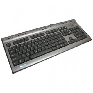Клавиатура A4Tech KL-7MUU X-Slim Silver/Grey USB KL-7MUU-R