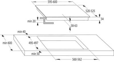 Варочная поверхность Gorenje GI6401BSC