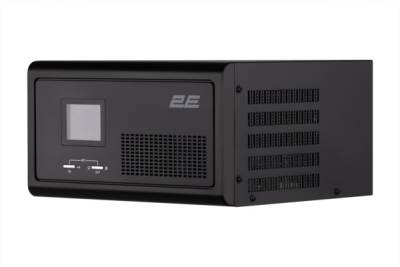 2E HI1000 1000W 12V - 230V, LCD, AVR, 2xSchuko + DC output 2E-HI1000