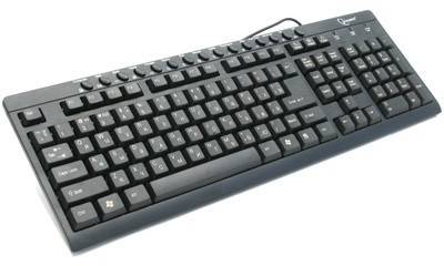 Клавиатура Gembird KB-8300-BL-R (Black) PS/2