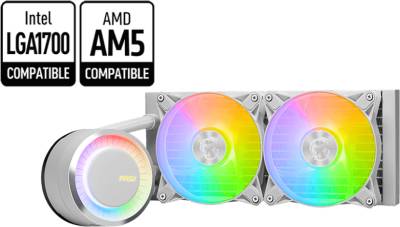 Кулер MSI MAG CoreLiquid E240 White