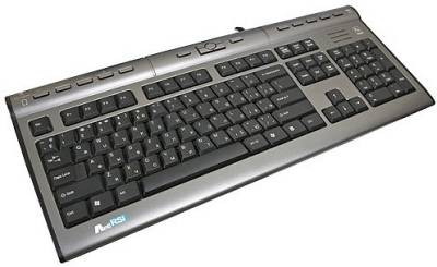 Клавиатура A4Tech KLS-7MU-R X-slim PS/2 KLS-7 MU/R