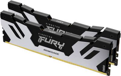 Оперативная память Kingston FURY Renegade Silver/Black XMP DDR5 96GB (2x48GB) 6400MHz CL32 Kit KF564C32RSK2-96