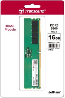 Оперативная память Transcend JetRam DDR5 16GB 5600MHz CL46 JM5600ALE-16G