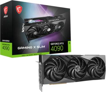 Видеокарта MSI GeForce RTX 4090 GAMING X SLIM 24GB