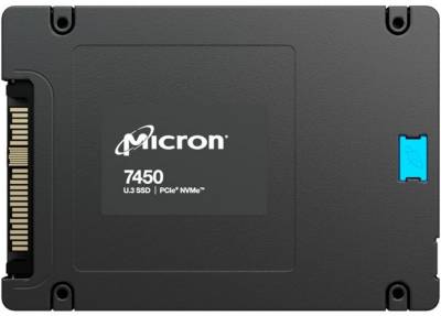Внутренний HDD/SSD Micron 7450 MAX 6.4TB U.3 NVMe PCIe Gen4 x4 3D TLC 15mm MTFDKCC6T4TFS-1BC1ZABYYR