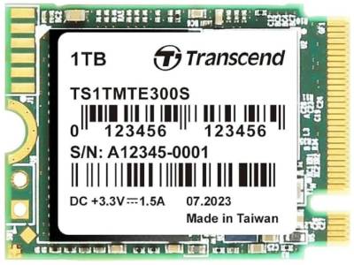 Внутренний HDD/SSD Transcend SSD 300S 1TB M.2 2230 NVMe PCIe Gen3 x4 TLC Single-sided TS1TMTE300S