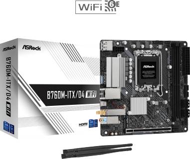 Материнская плата ASRock B760M-ITX/D4 WiFi