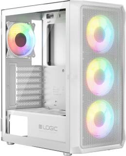 Корпус LogicConcept Portos ARGB Midi White AT-PORTOS-20-0000000-0002