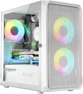 Корпус LogicConcept Portos ARGB Mini White AM-PORTOS-20-0000000-0002