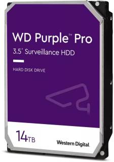 Внутренний HDD/SSD Western Digital WD Purple Pro 14TB 7200rpm 512MB WD142PURP