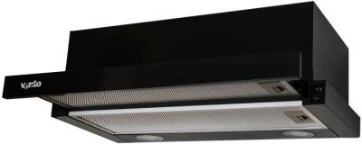 Вытяжка Ventolux GARDA 60 BK (900) LED