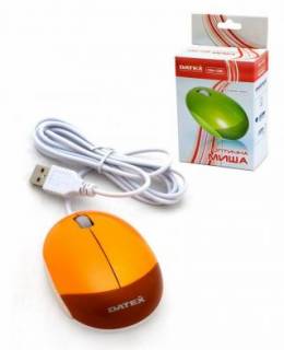 Мышка DATEX DM-03 USB (Orange)