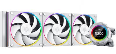 Кулер ID-Cooling Space LCD SL360 White