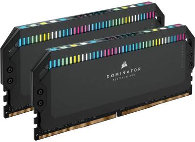 Оперативная память Corsair Dominator Platinum RGB Black DDR5 32GB (2x16GB) 5600MHz CL36 Kit CMT32GX5M2B5600C36
