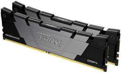 Оперативная память Kingston FURY Renegade Black XMP DDR4 32GB (2x16GB) 3200MHz CL16 Kit KF432C16RB12K2/32