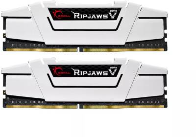 Оперативная память G.Skill Ripjaws V White DDR4 32GB (2x16GB) 3600MHz CL18 Kit F4-3600C18D-32GVW