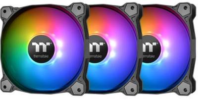 Вентилятор Thermaltake Pure Plus 12 RGB (3-Fan Pack) (CL-F063-PL12SW-A) Black