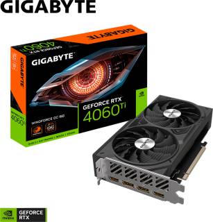 Видеокарта Gigabyte GeForce RTX 4060 Ti WINDFORCE OC 16GB GV-N406TWF2OC-16GD