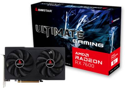 Видеокарта Biostar Ultimate Gaming Radeon RX7600 8GB VA7606RM81