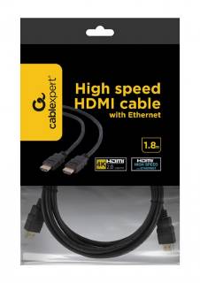 Кабель CABLEXPERT HDMI to HDMI v2.0 1.8m CC-HDMI4-6