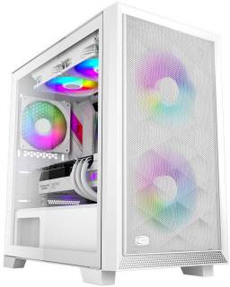 Корпус PCCooler C3D310 ARGB Tempered Glass White C3D310 WH ARGB