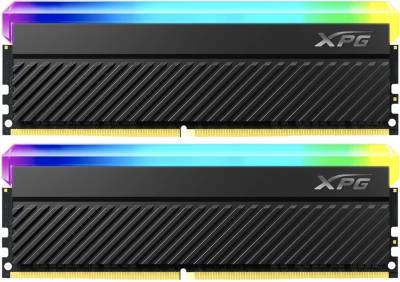 Оперативная память A-Data XPG Spectrix D45G RGB Black DDR4 64GB (2x32GB) 3600MHz CL18 Kit AX4U360032G18I-DCBKD45G