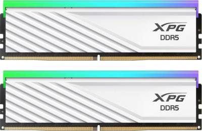 Оперативная память A-Data XPG Lancer Blade RGB White DDR5 32GB (2x16GB) 6000MHz CL30 Kit AX5U6000C3016G-DTLABRWH